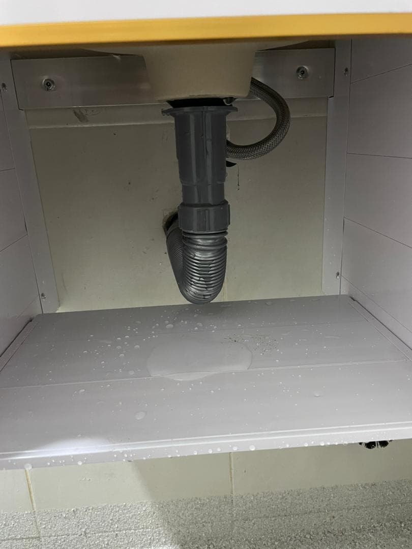 Plumber working